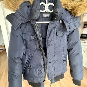 Mackage Bomber with Fur
